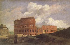 Achille-Etna Michallon View of the Colosseum at Rome (mk05) France oil painting art